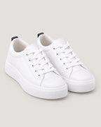 Slip-on Sneaker Damen Weiß – Paar Dreiviertelansicht