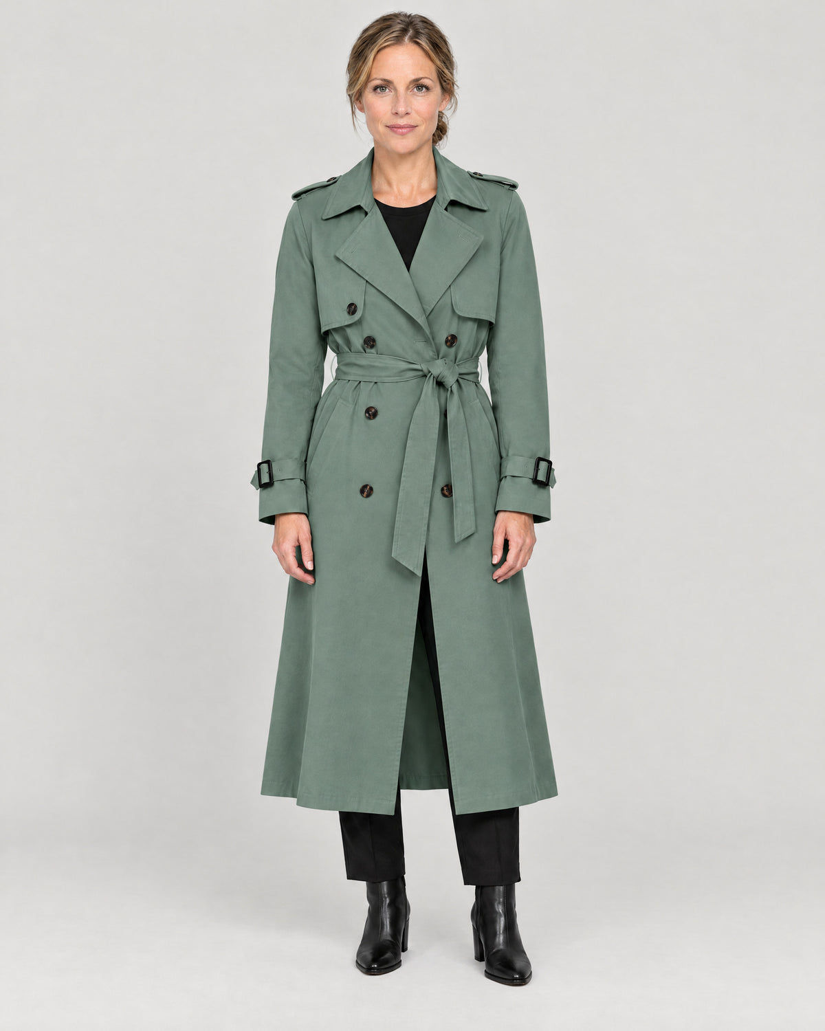 Trenchcoat Grün
