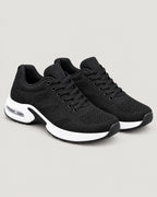 Sneaker Luftpolster Schwarz – Paar