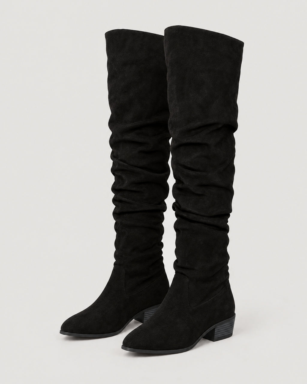 Overknee Stiefel Damen Schwarz – Paar
