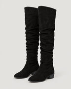 Overknee Stiefel Damen Schwarz – Paar