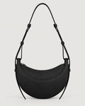 Halbmond Tasche Schwarz – Vorderansicht