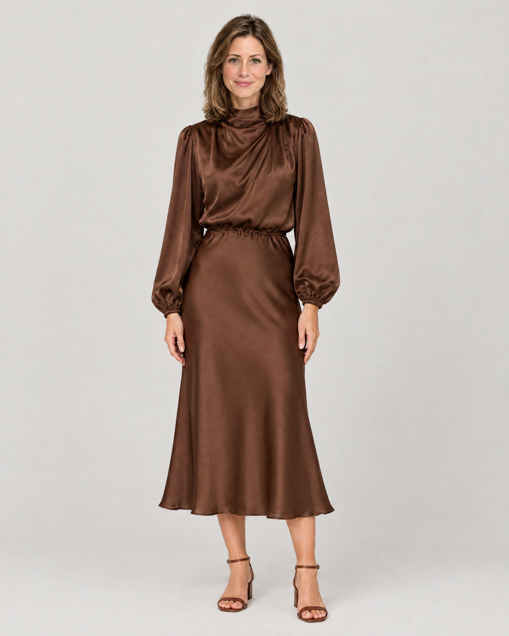 Midikleid – Vorderansicht