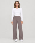 Yogahose Taupe – Vorderansicht