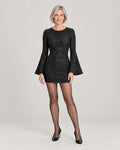 Glitzerkleid – Vorderansicht