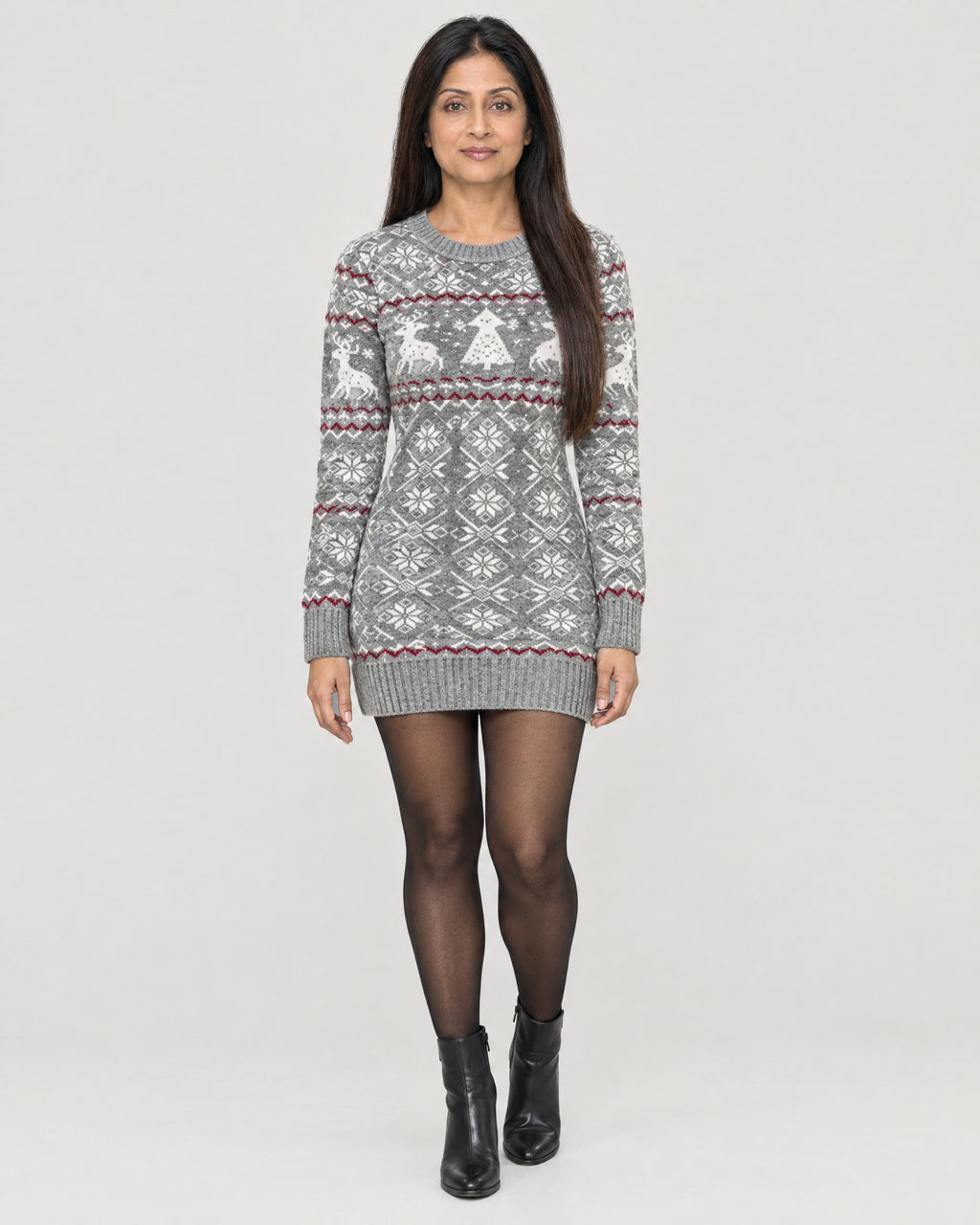 Strickkleid – Vorderansicht