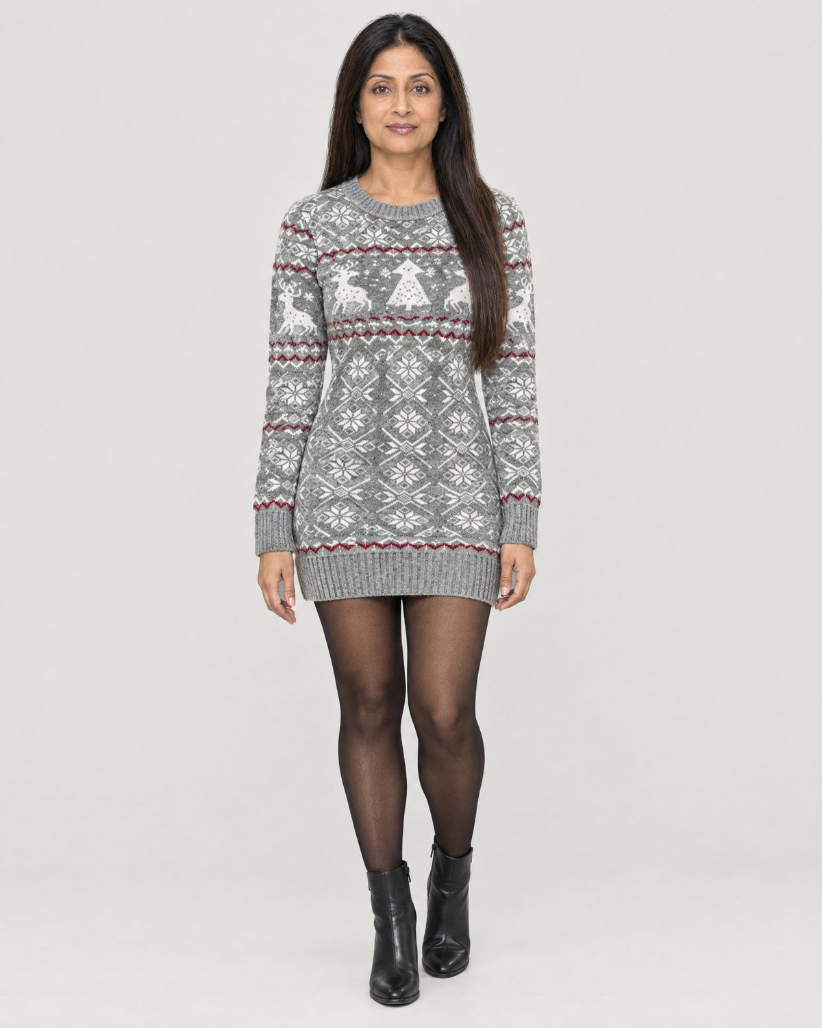 Strickkleid – Vorderansicht