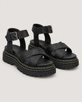 Plateau Sandalen Damen Schwarz – Paar
