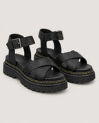 Plateau Sandalen Damen Schwarz – Paar