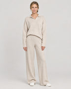 Polo-Set Creme – Vorderansicht