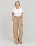 Stoffhose Khaki – Vorderansicht