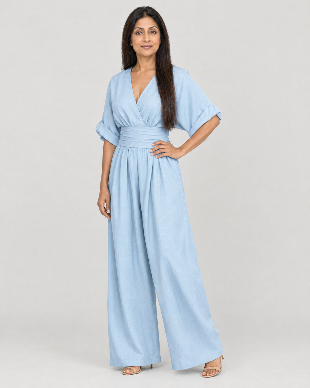 Jumpsuit – Dreiviertelansicht