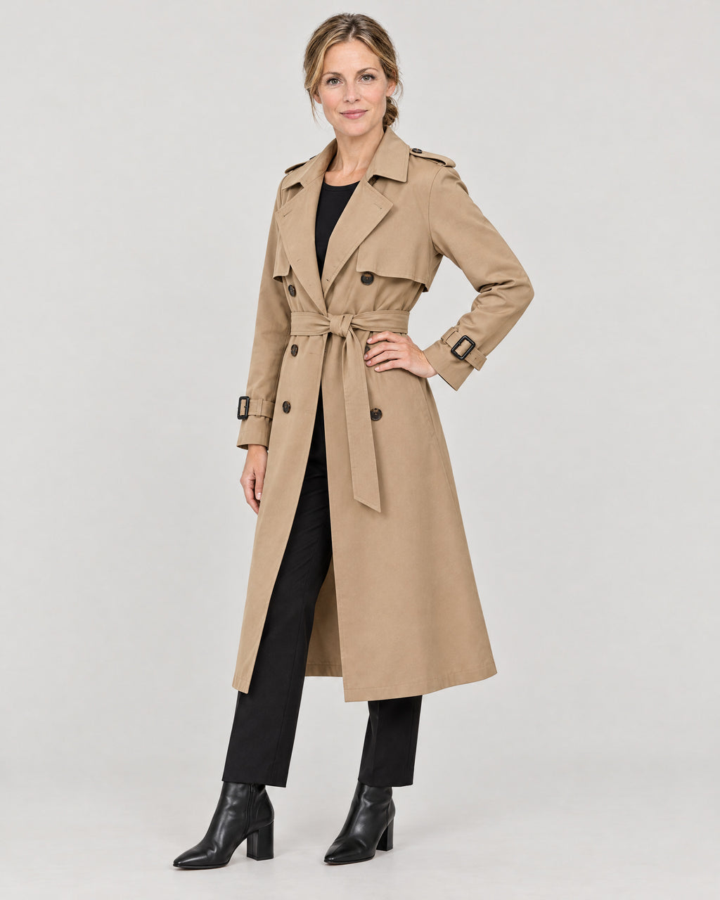 Trenchcoat – Dreiviertelansicht