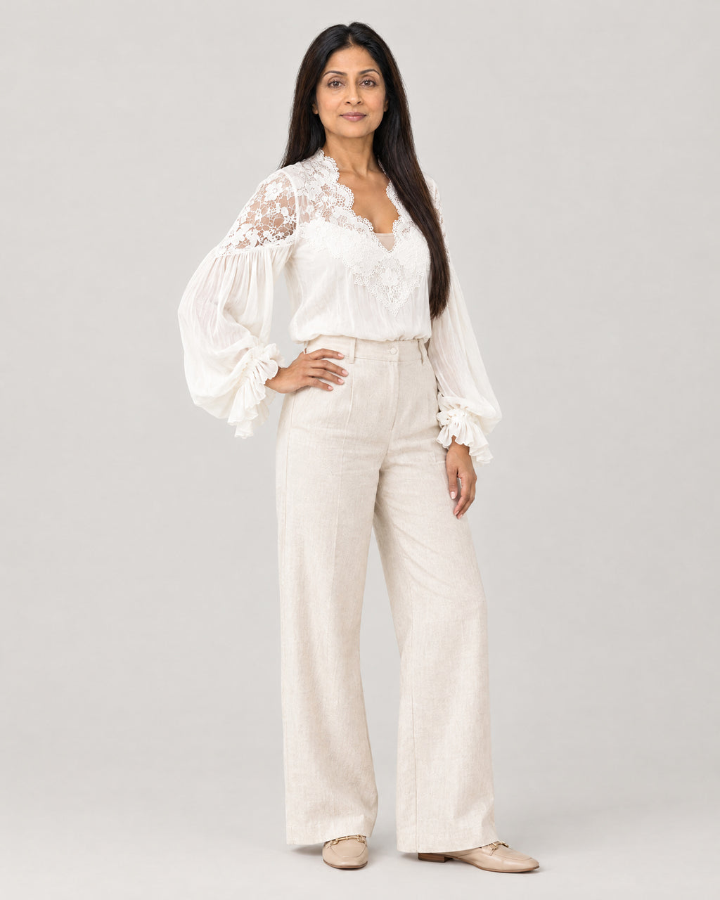 Bluse – Dreiviertelansicht