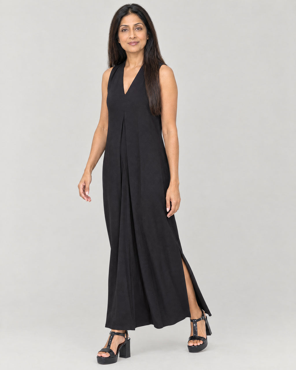 Maxikleid – Dreiviertelansicht