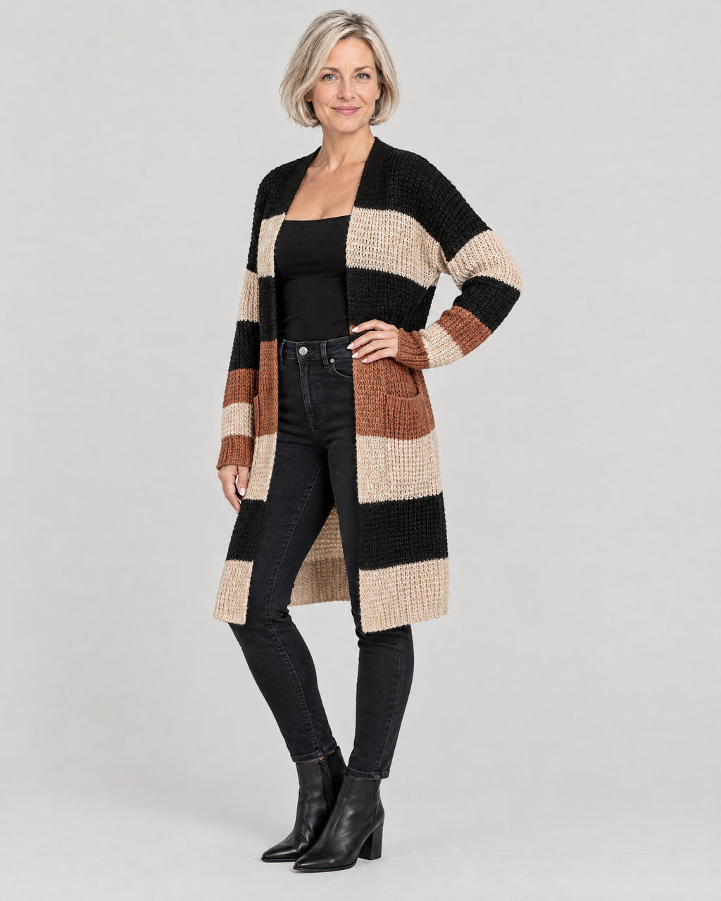 Cardigan – Dreiviertelansicht