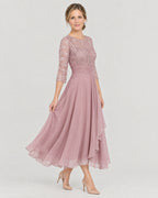 Spitzenkleid – Dreiviertelansicht
