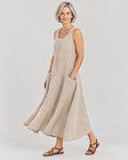 Maxikleid – Dreiviertelansicht
