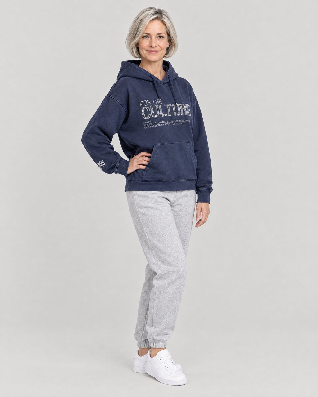 Hoodie – Dreiviertelansicht