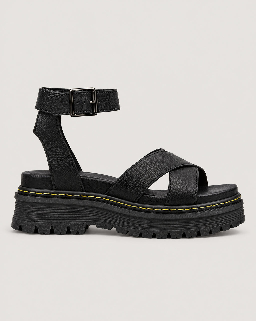 Plateau Sandalen – Seitenansicht