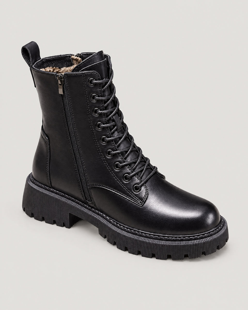 Schnürstiefeletten – Dreiviertelansicht