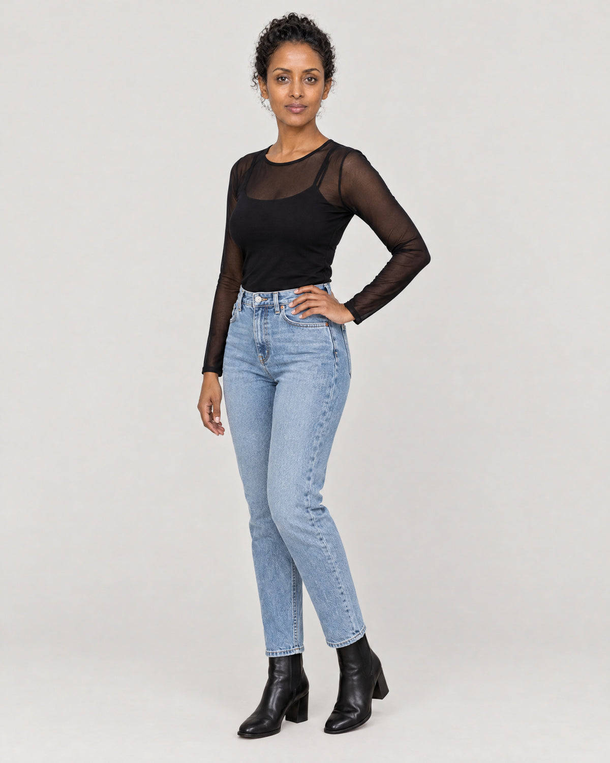 Mesh Top – Dreiviertelansicht