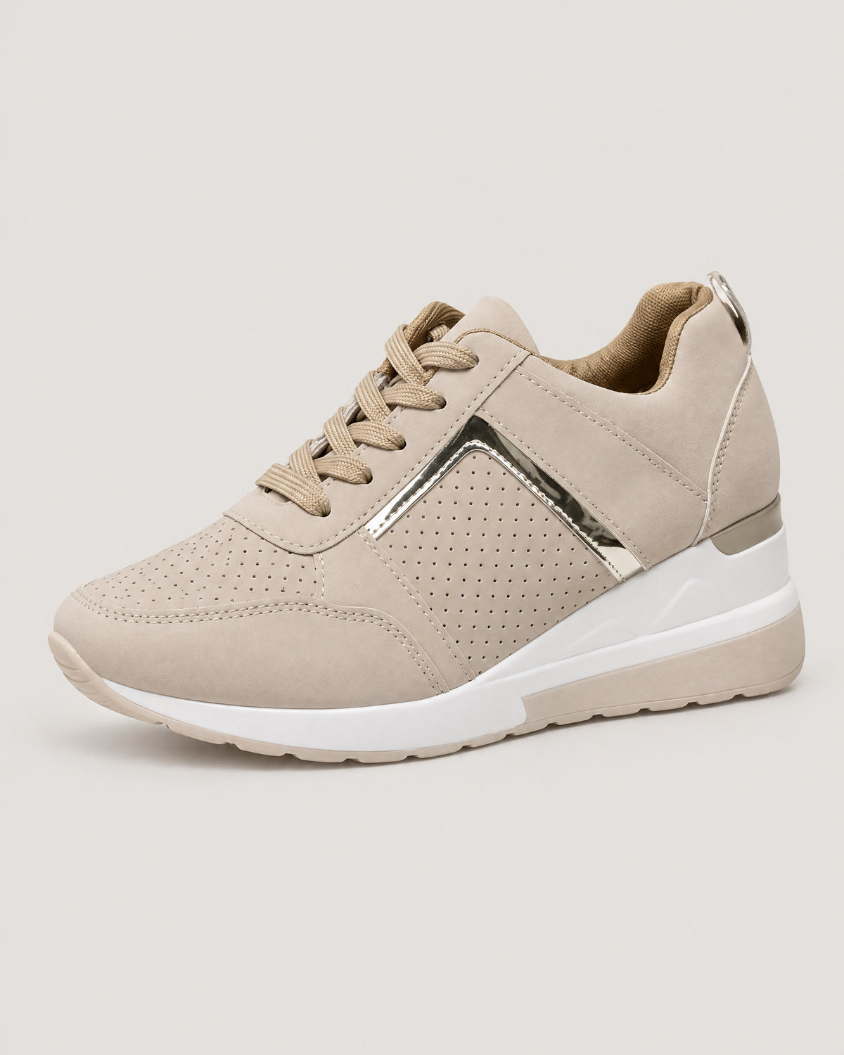 Keil-Sneaker – Dreiviertelansicht