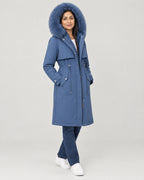 Winterparka Damen – mit Fellkapuze