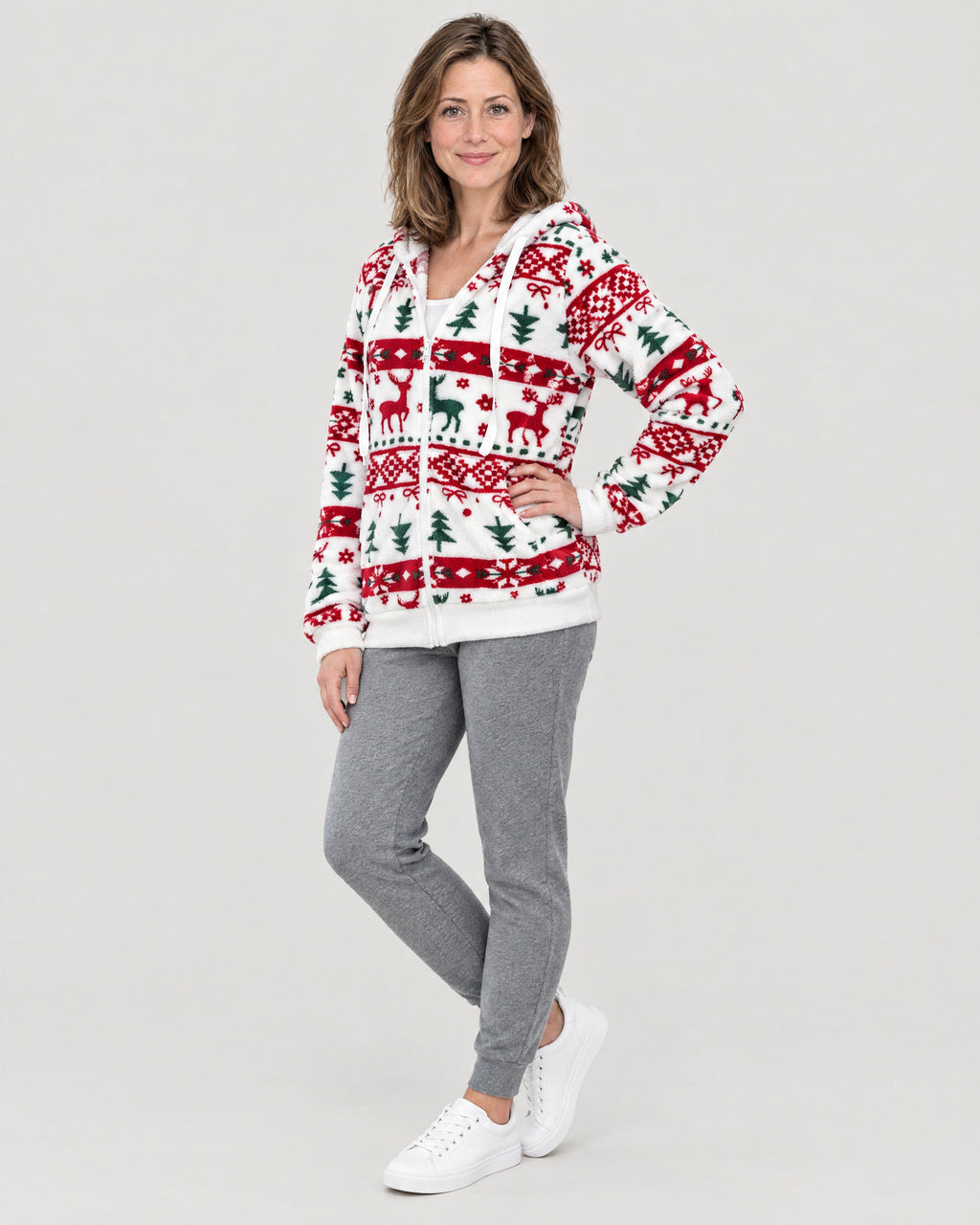 Hoodie – Dreiviertelansicht