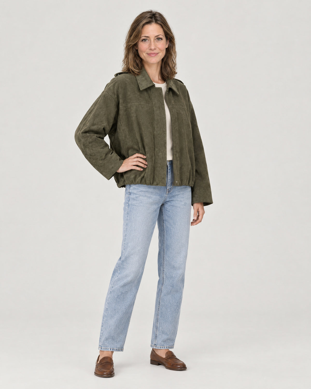 Jacke – Dreiviertelansicht
