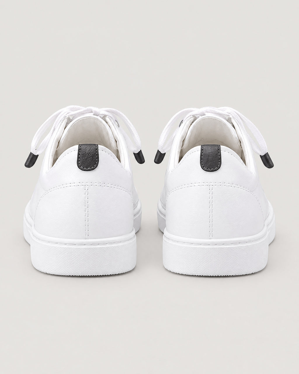 Slip-on Sneaker Damen Weiß – Rückansicht Ferse