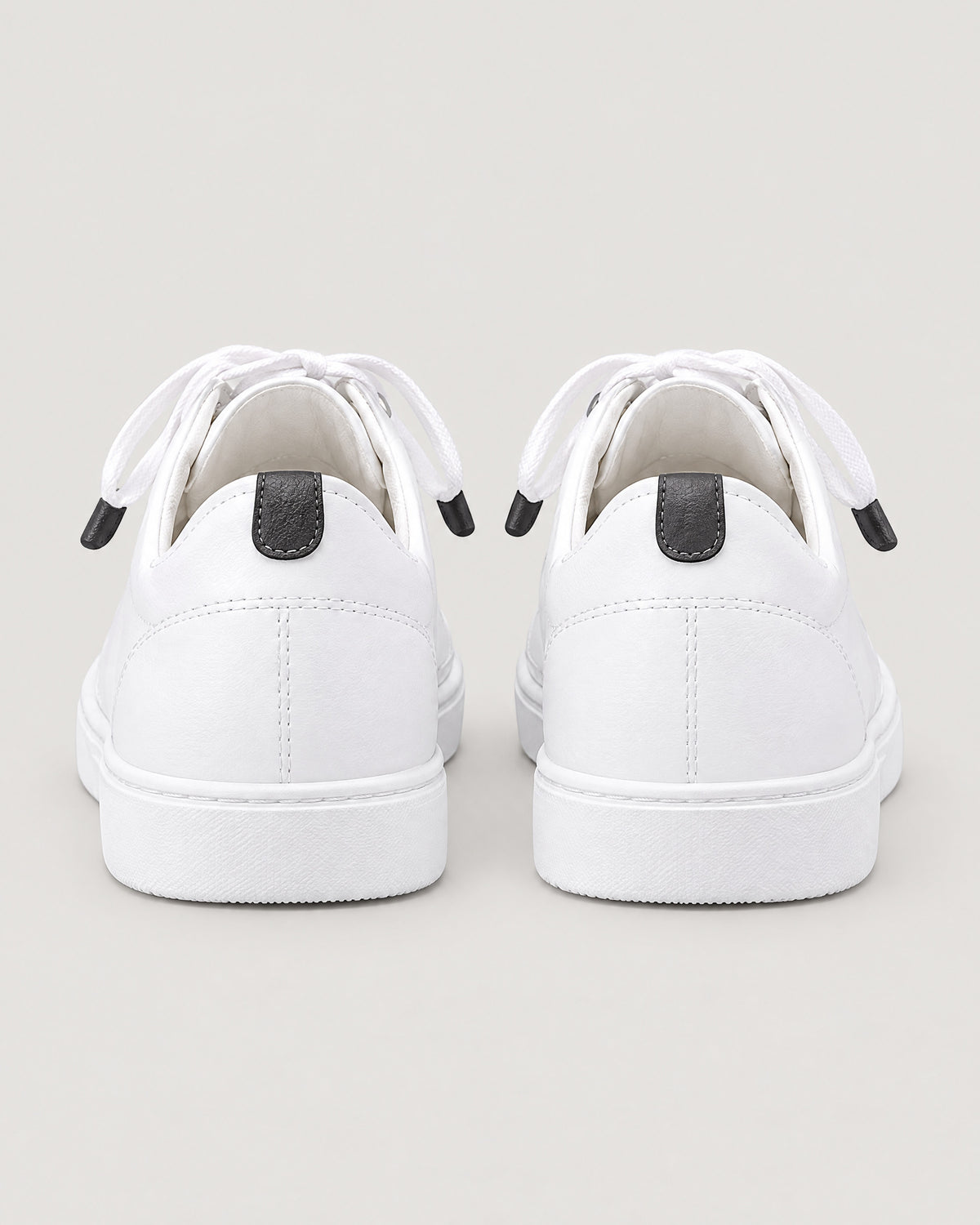 Slip-on Sneaker Damen Weiß – Rückansicht Ferse