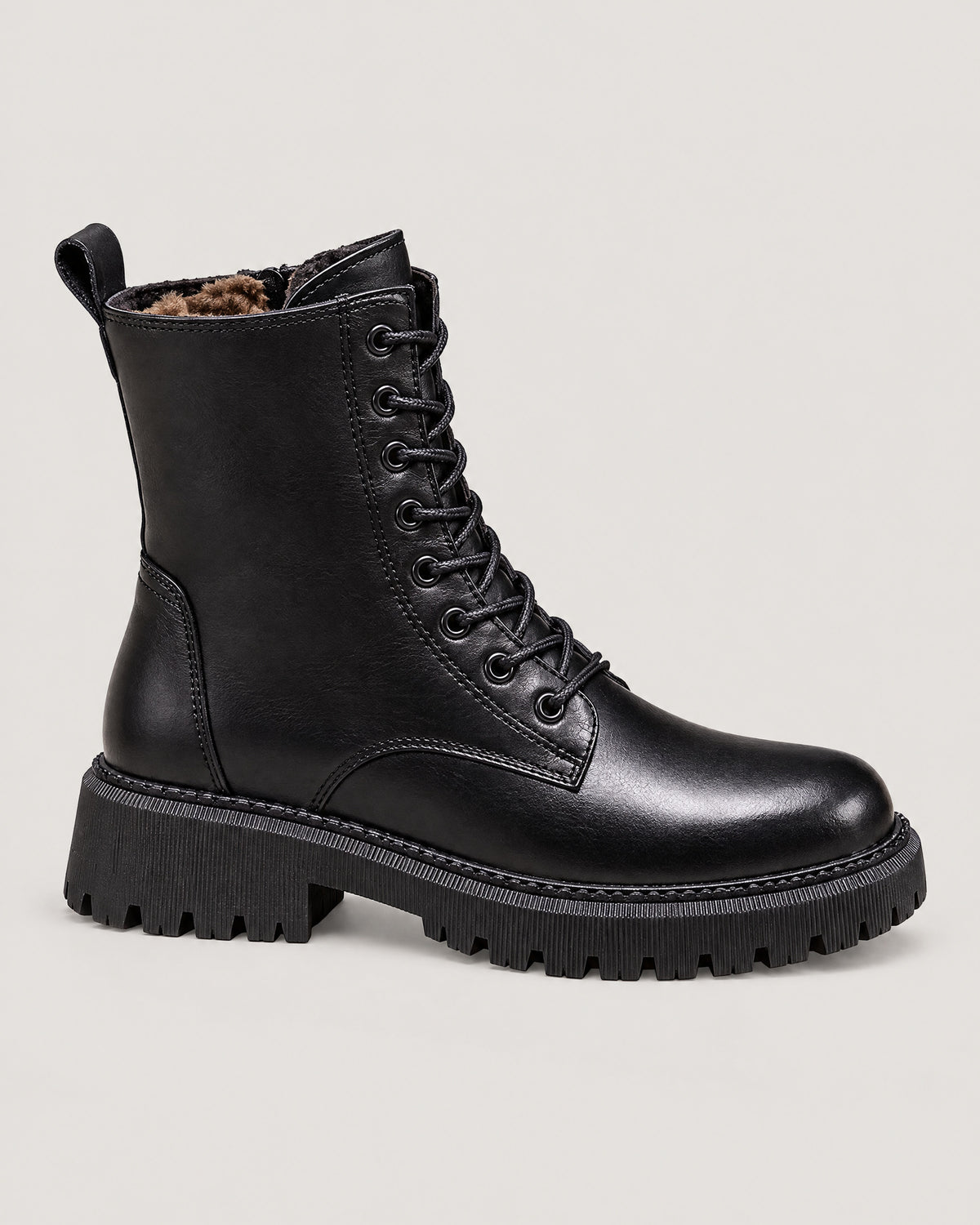 Schnürstiefeletten – Seitenansicht