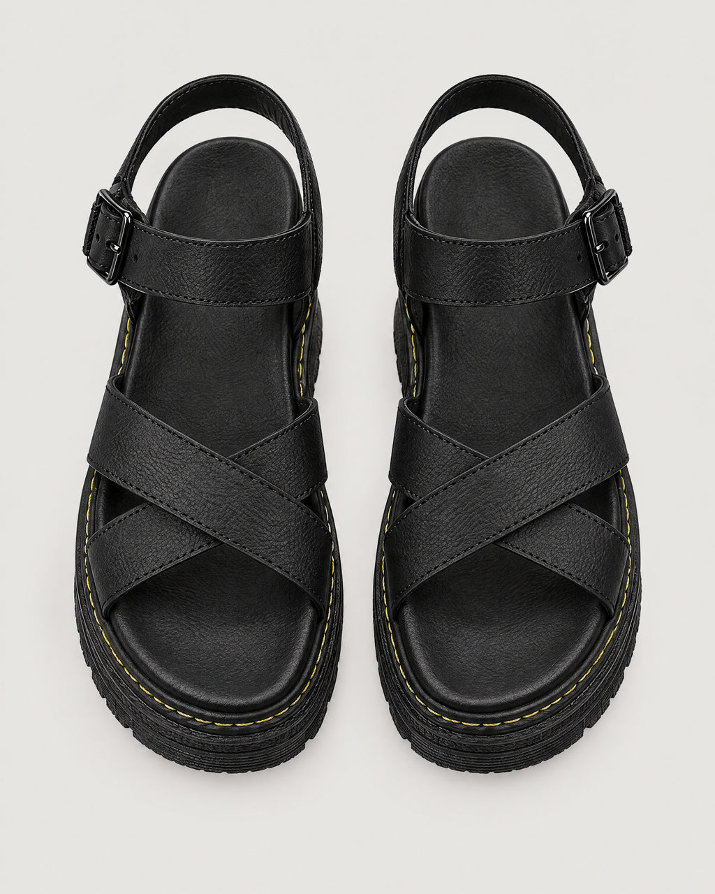 Plateau Sandalen – Draufsicht