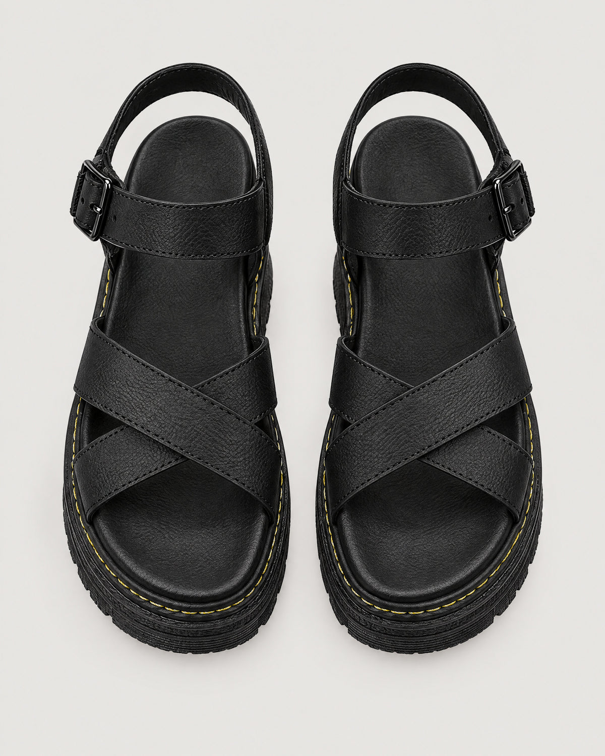 Plateau Sandalen – Draufsicht