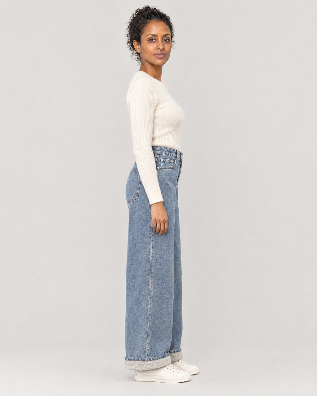 Thermojeans – Seitenansicht