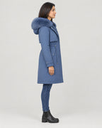 Winterparka Damen – Seitenansicht