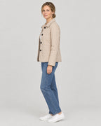 Steppjacke – Seitenansicht