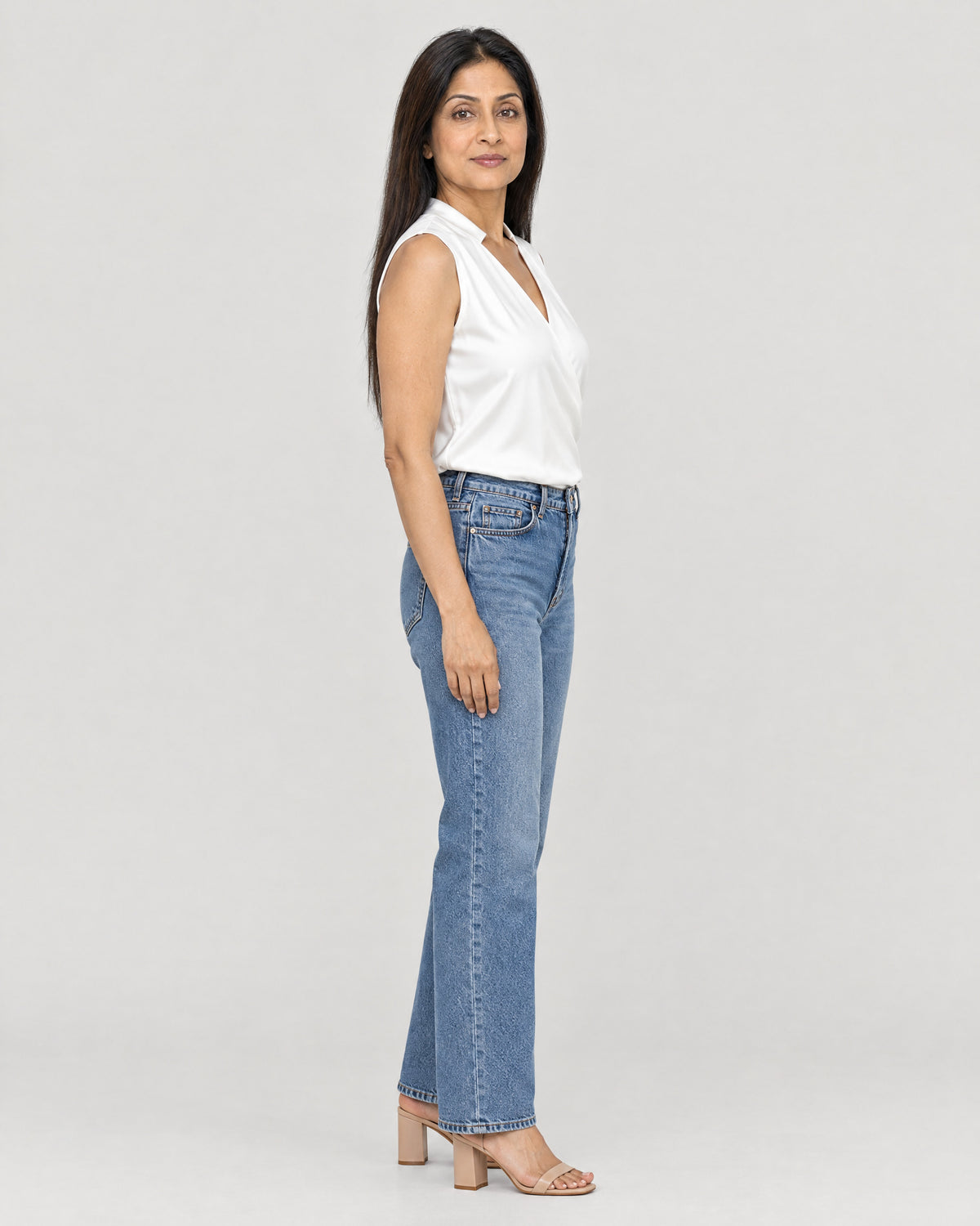 Wickelbluse – Seitenansicht