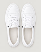 Slip-on Sneaker Damen Weiß – Draufsicht mit Innensohle
