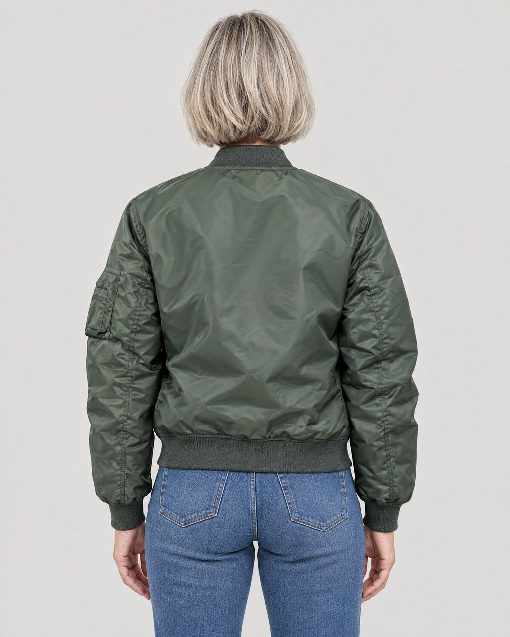 Bomberjacke Damen – Rückansicht