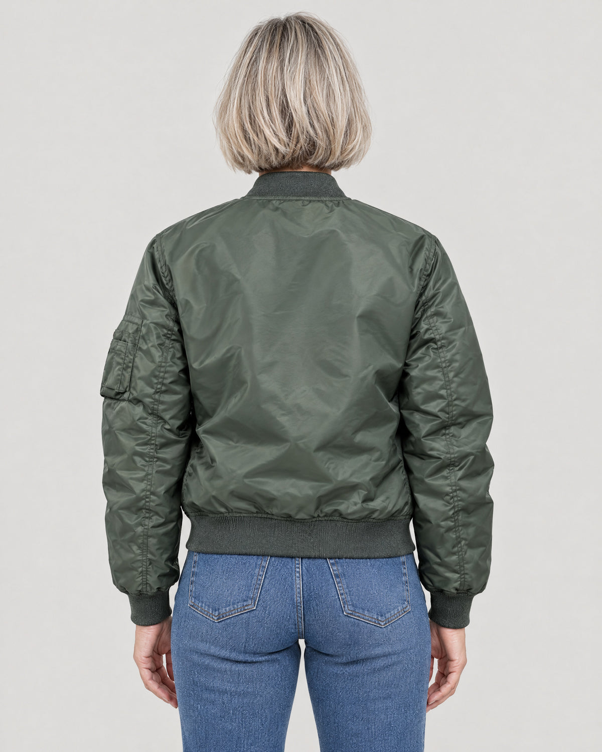 Bomberjacke Damen – Rückansicht