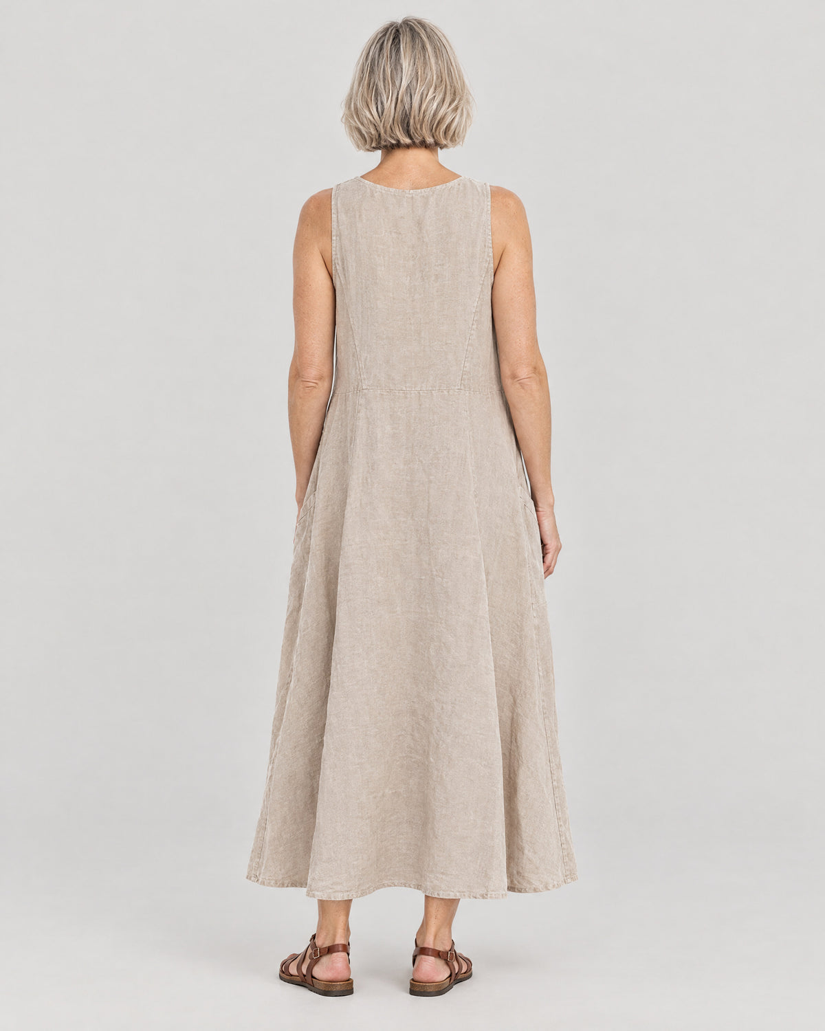 Maxikleid – Rückansicht