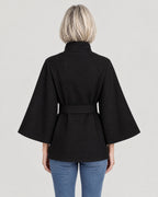Cape Jacke Damen – Rückansicht