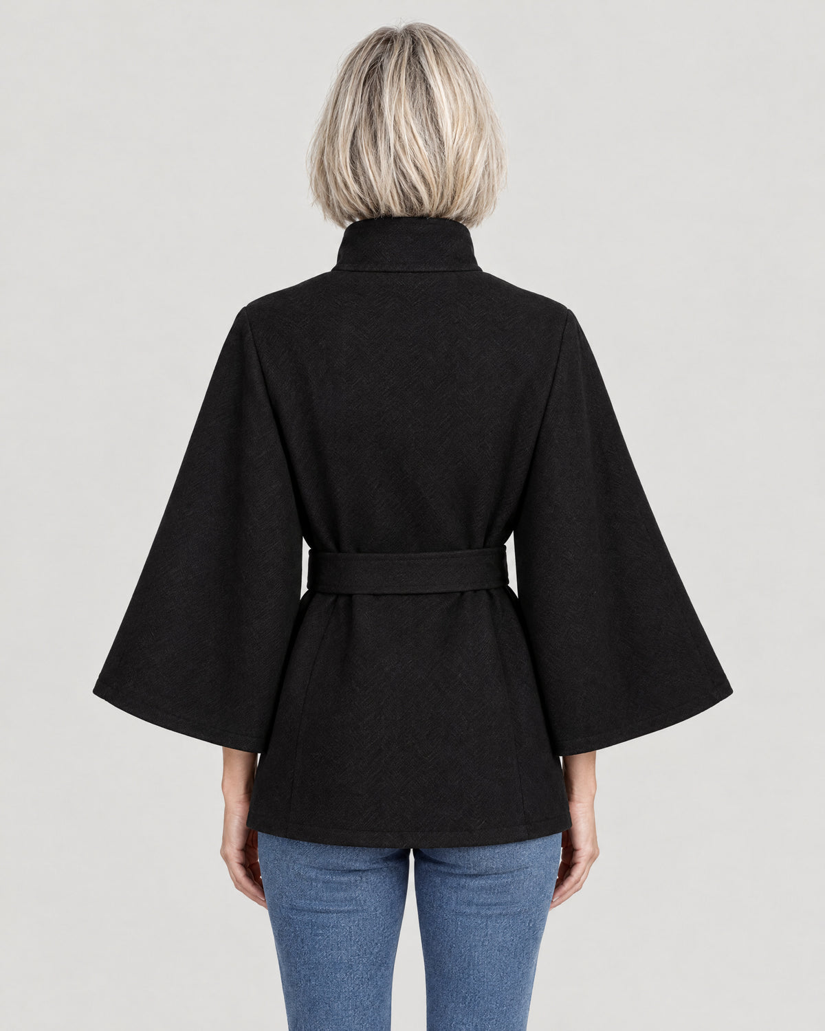 Cape Jacke Damen – Rückansicht