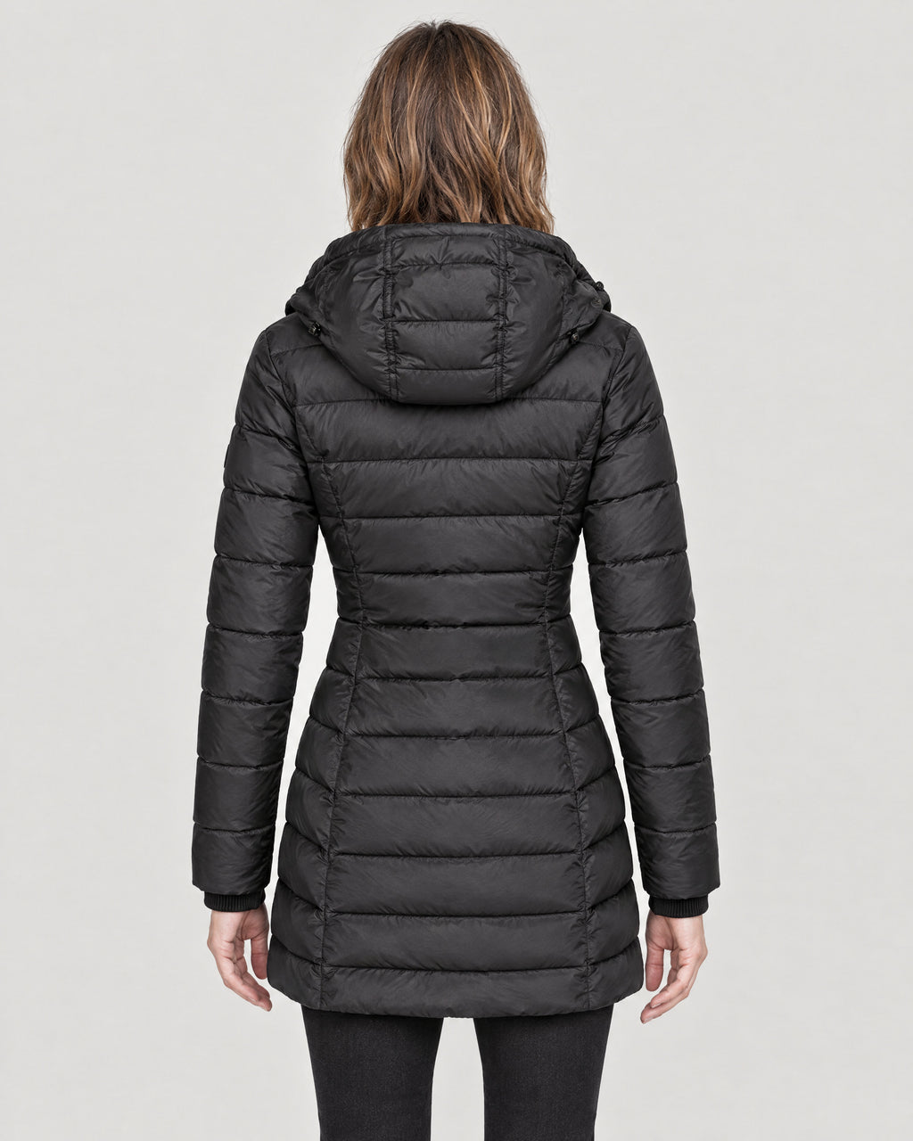 Steppjacke – Rückansicht