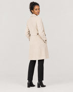 Trenchcoat – Rückansicht