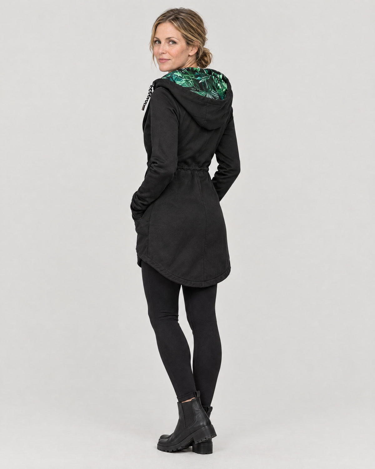 Sweatjacke – Rückansicht