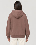Oversize Kapuzenpullover – Rückansicht