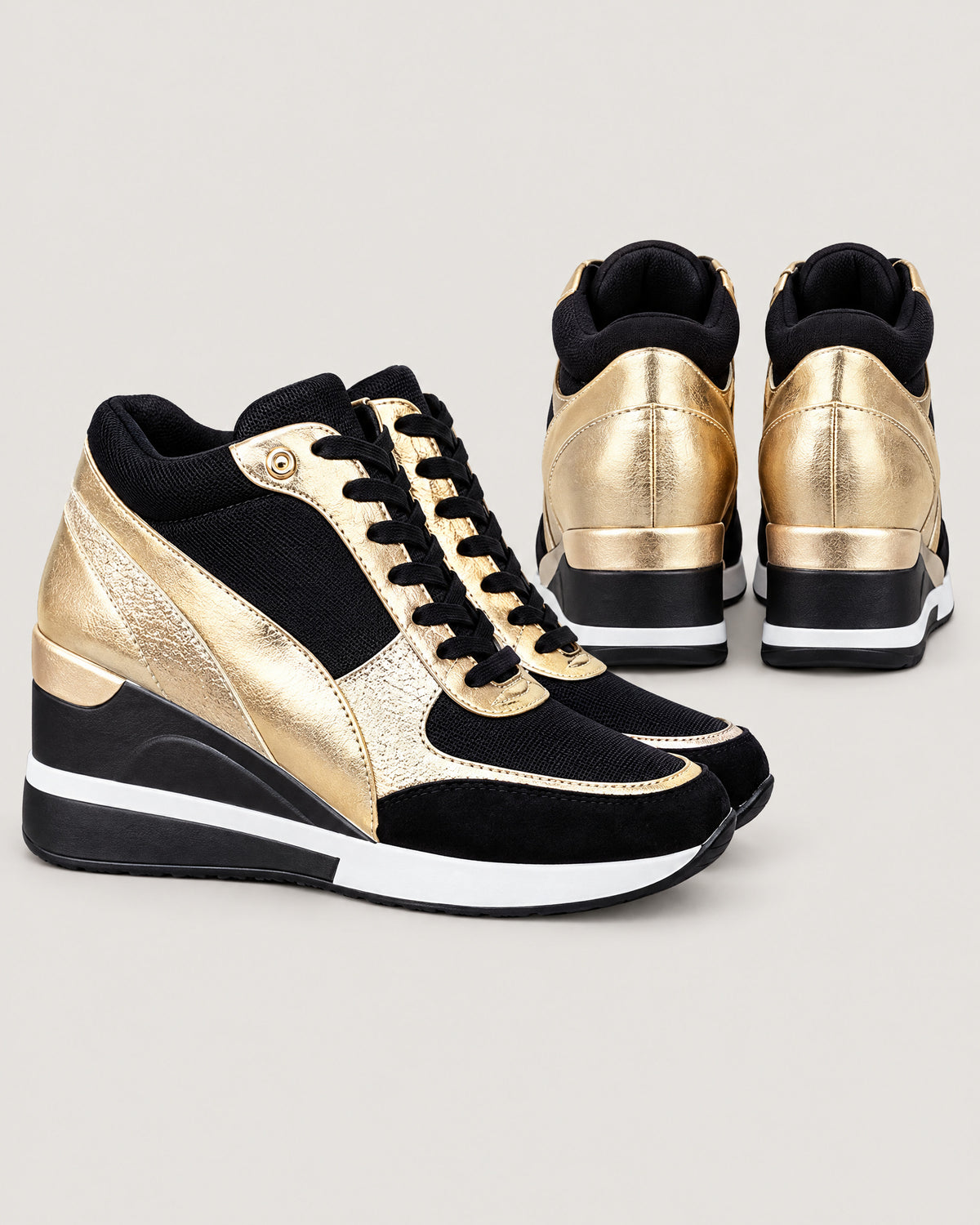 Keil-Sneaker – Rückansicht